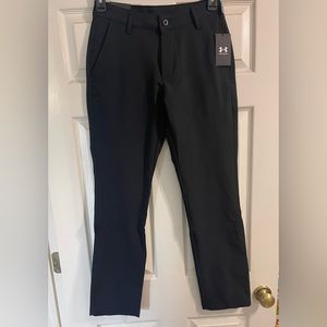 Under Armour mens tech golf pant black